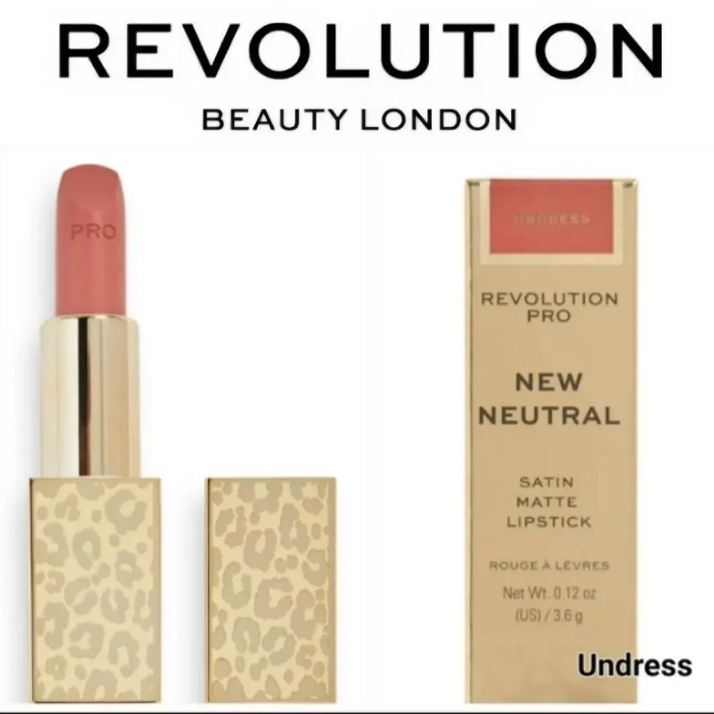 Revolution Beauty Pro‎ New Neutral Satin Matte Lipstick